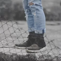  Guy in sneakers by Simone Acquaroli