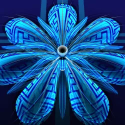  Abstract Flower by TylerXy