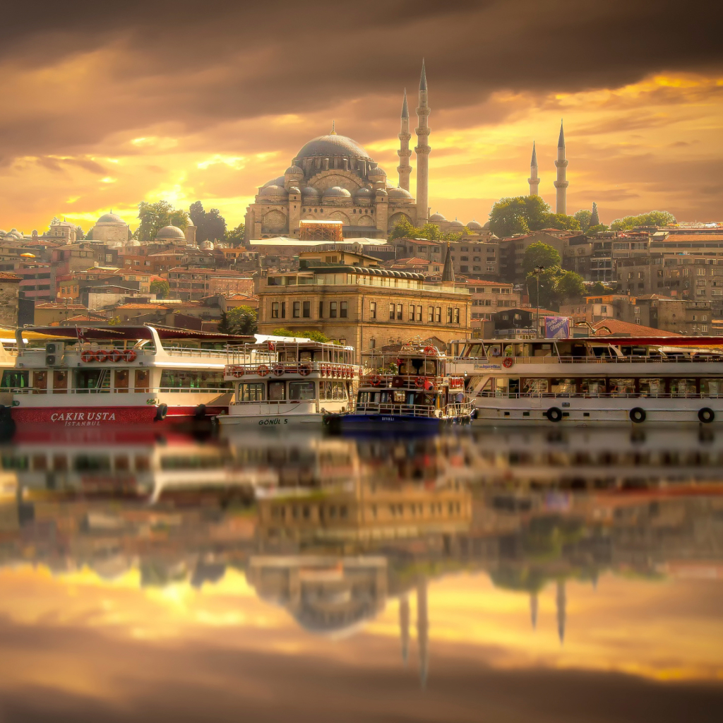 Istanbul City View by Mohammed Abdo