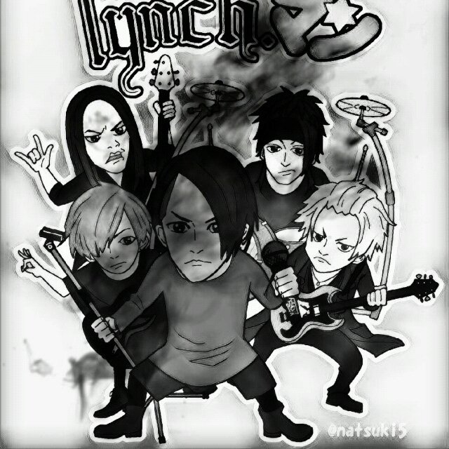 Download Monochrome Reo (lynch.) Asanao (lynch.) Akinori (lynch.) Hazuki (lynch.) Yuusuke (lynch.) Lynch. Music PFP