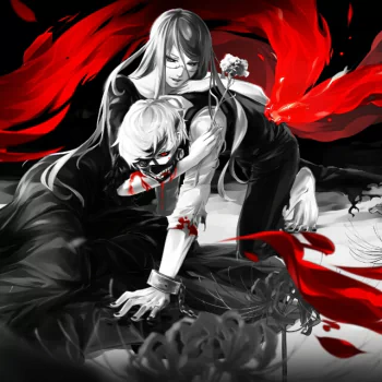 Rize Kamishiro Ken Kaneki Anime Tokyo Ghoul PFP