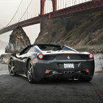  Black Ferrari 458 Spider by Gil Folk
