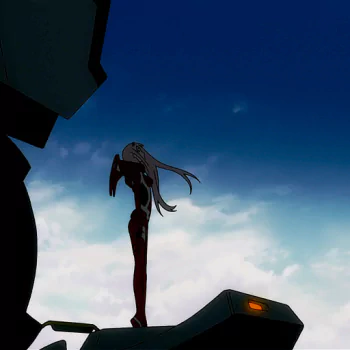 cloud sky Zero Two (Darling in the FranXX) Anime Darling in the FranXX Sky Anime PFP