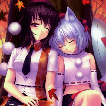 Aya Shameimaru Momiji Inubashiri Anime Touhou PFP