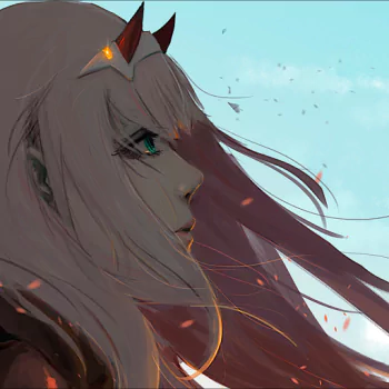  Zero Two Fanart by Cahyo Setiawan