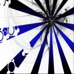 Abstract white PFP