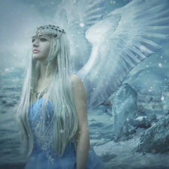  Winter Angel by Anne Wipf