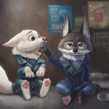  Zootopia Wolves by Silverfox5213