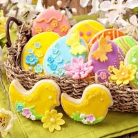  Decorated Easter Cookies