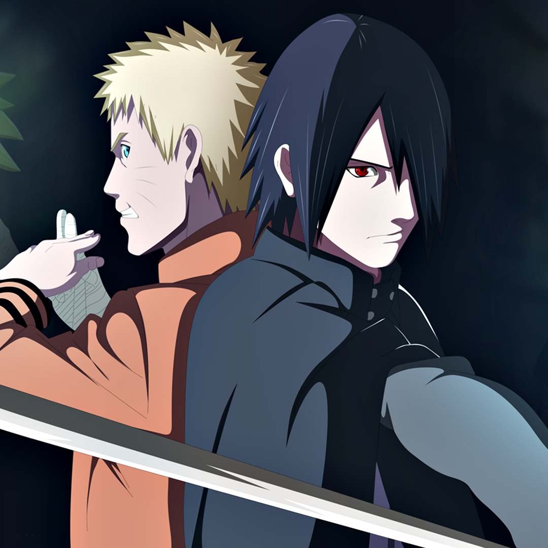 Naruto and Sasuke by Jairo Bonilla