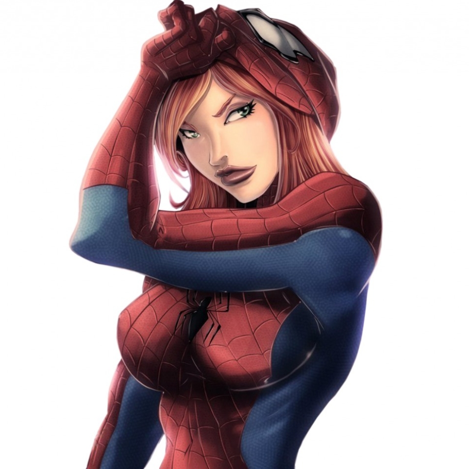 Download Comic Spider Girl Pfp