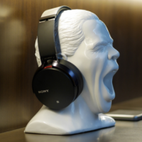 Download Bust Head Sony Headphones Music PFP