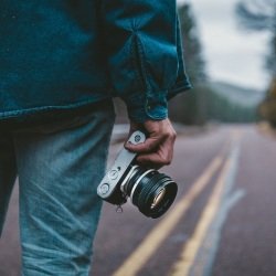 Download Road Hand Camera Man Made PFP