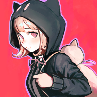 Download Chiaki Nanami Video Game Danganronpa 2: Goodbye Despair PFP