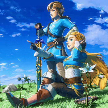 Princess Zelda Link video game The Legend of Zelda: Breath of the Wild PFP