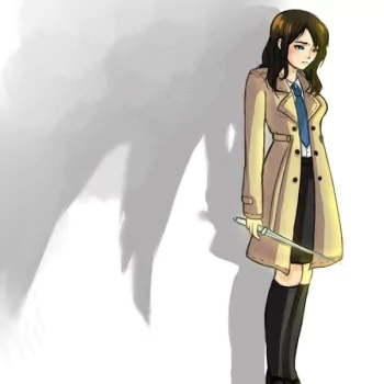  Fem!Castiel sad