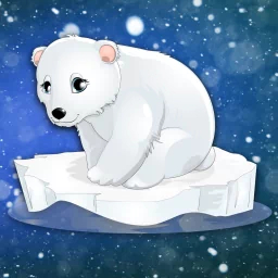 3D polar bear Animal artistic PFP
