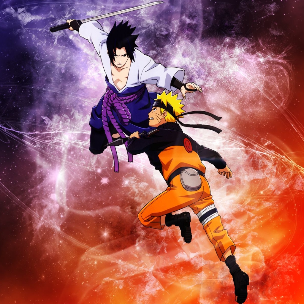 Download Sasuke Uchiha Naruto Uzumaki Naruto Anime PFP