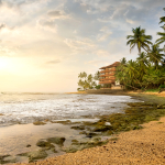 Hotel on the Beach in Sri Lanka
