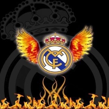 Download Logo Fire Flame Soccer Real Madrid C.F. Real Madrid Logo ...