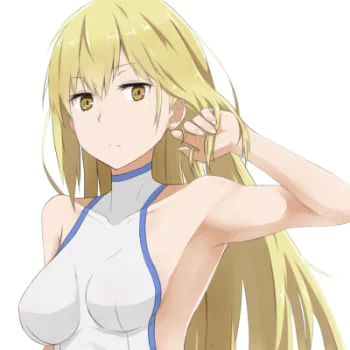 long hair yellow eyes blonde Aiz Wallenstein Anime Is It Wrong to Try to Pick Up Girls in a Dungeon? PFP
