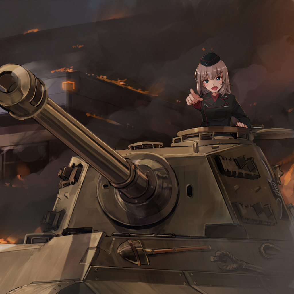 Girls und Panzer Pfp by Akasa Ai
