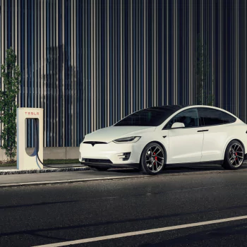 white car vehicle car Tesla Motors Tesla Model X PFP