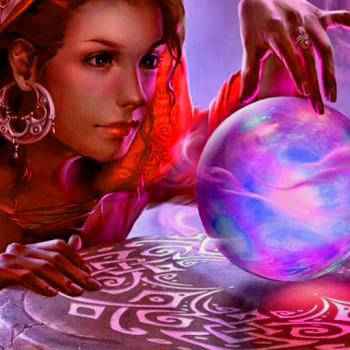crystal ball gypsy fantasy magic PFP