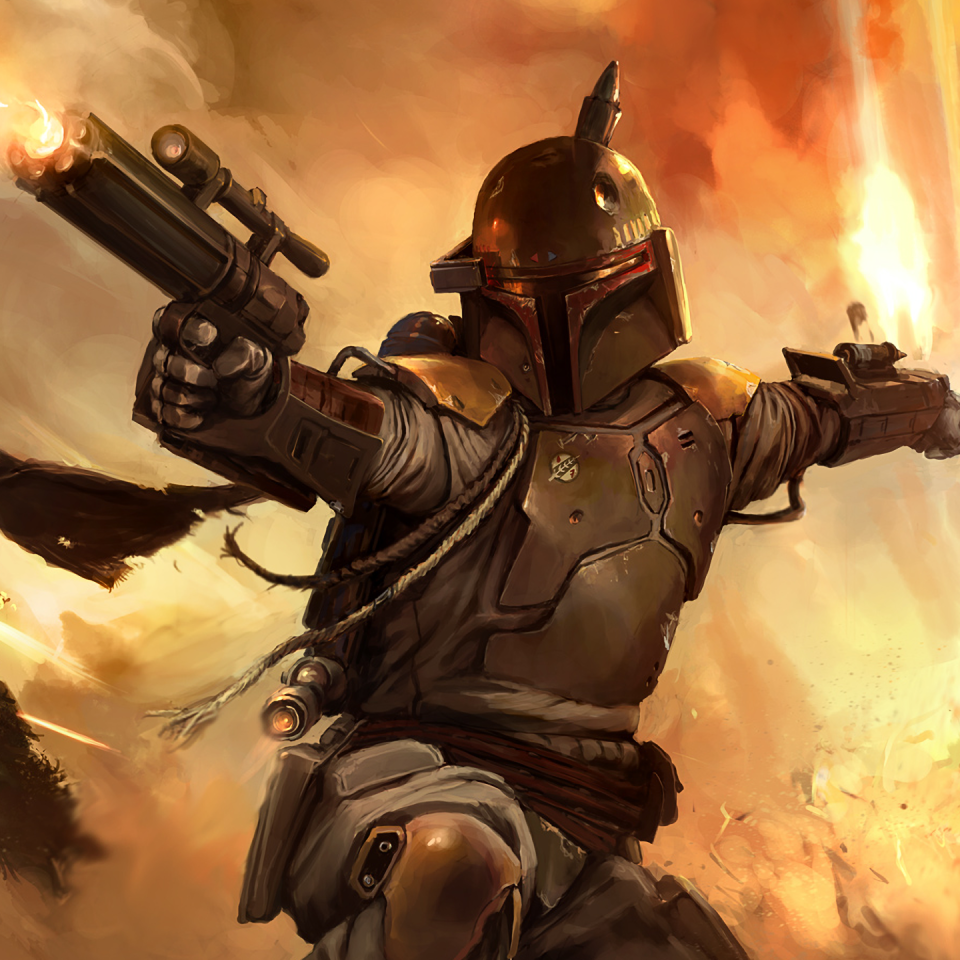 Download Bounty Hunter Boba Fett Star Wars Sci Fi PFP by Kai Lim