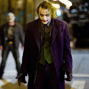 Heath Ledger Joker movie The Dark Knight PFP