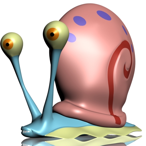 Gary the snail 3D