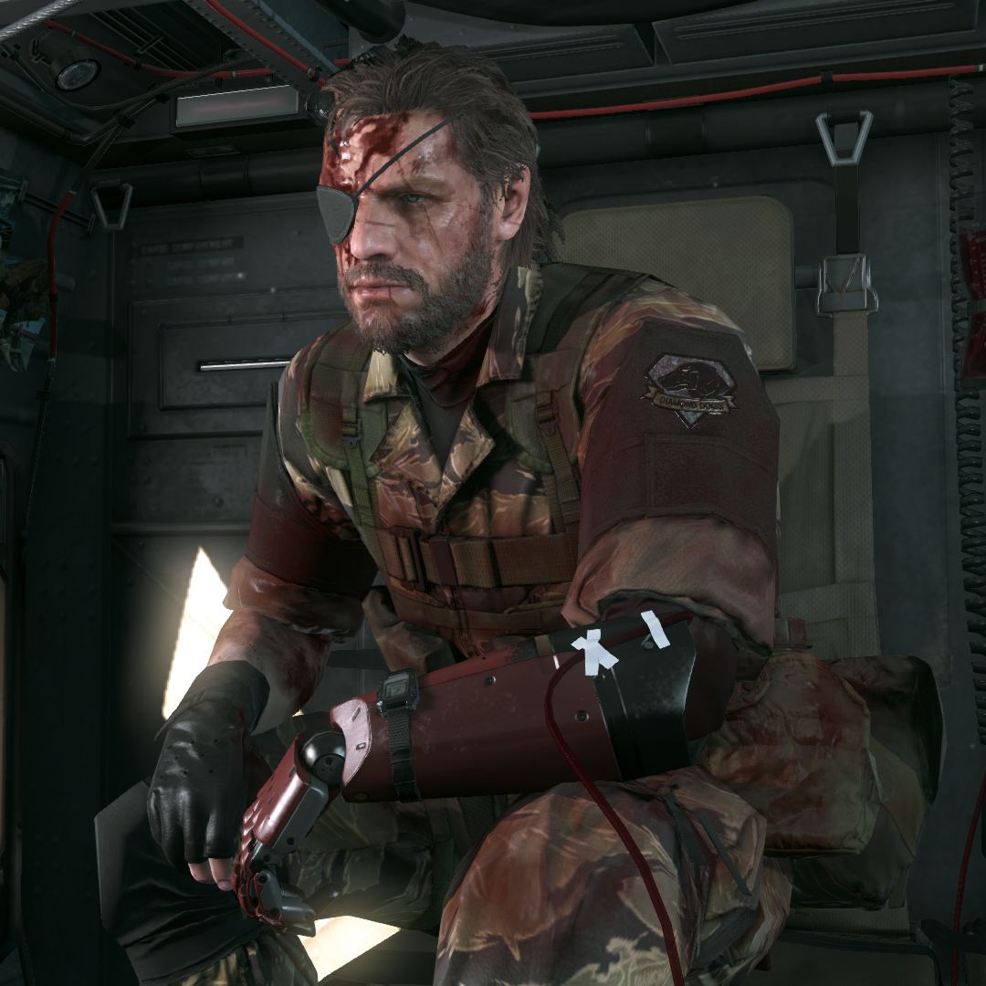 Metal Gear Solid V (5) The Phantom Pain - Icon by Blagoicons on