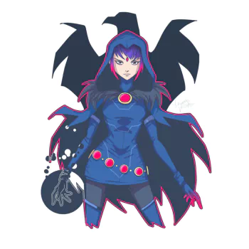Raven (DC Comics) DC Comics Comic raven PFP