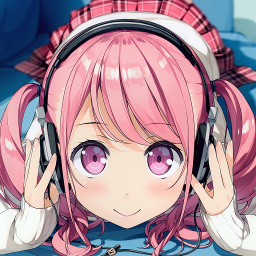 Anime Headphones Pfp by カントク