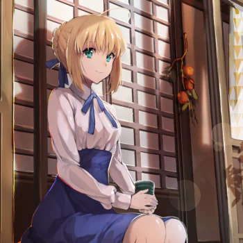 Saber (Fate Series) Anime Fate/Stay Night PFP