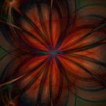 Abstract red PFP