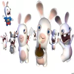 video game Rayman Raving Rabbids PFP