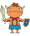Ni No Kuni character avatar featuring a cute, animated creature with a sword and shield.