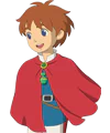 Cartoon avatar of a cheerful young character from Ni No Kuni with a red cape and a blue outfit.