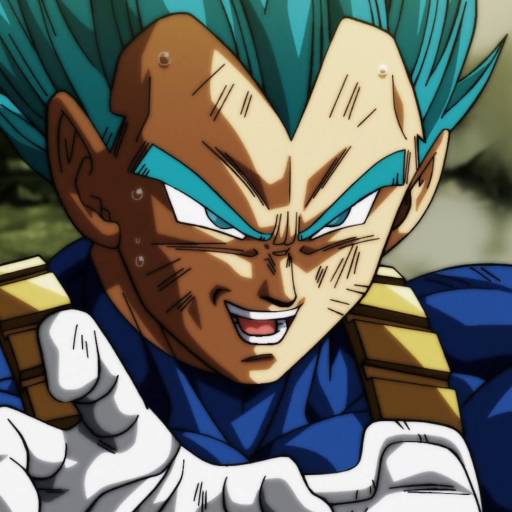 Download Super Saiyan Blue Vegeta (Dragon Ball) Dragon Ball Super Anime PFP