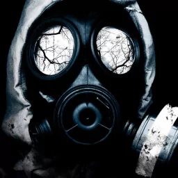 dark gas mask PFP
