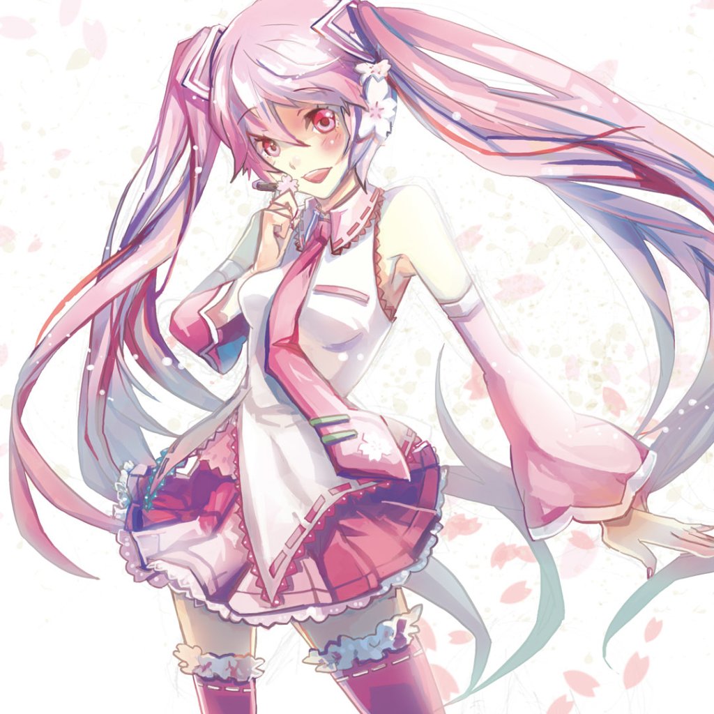 Download Sakura Miku Anime Vocaloid PFP