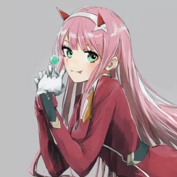 Zero Two (Darling in the FranXX) Anime Darling in the FranXX PFP