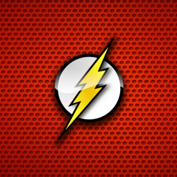 logo DC Comics Flash Comic PFP