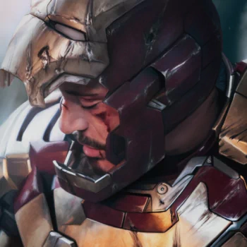 Tony Stark Iron Man movie PFP