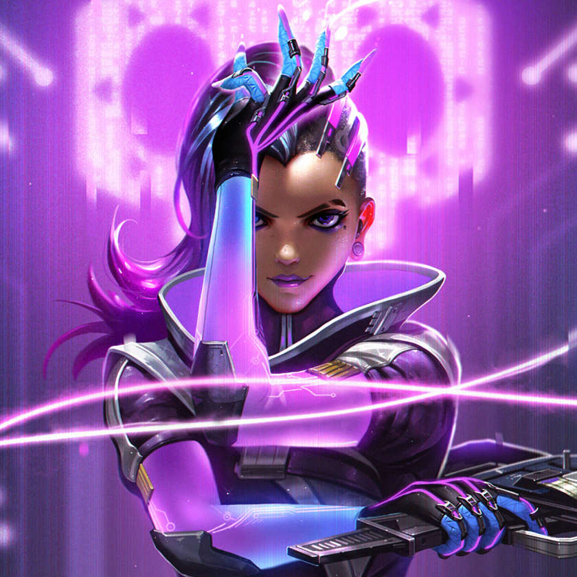 Download Overwatch Sombra (overwatch) Video Game Pfp By Liang Xing