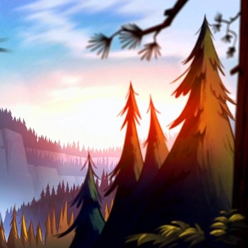 Download Cartoon TV Show Gravity Falls PFP