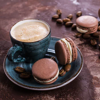 coffee beans macaron still life coffee food PFP