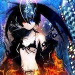 Download Anime Black Rock Shooter PFP
