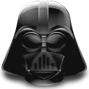 Iconic Star Wars character's helmet avatar for profile picture.